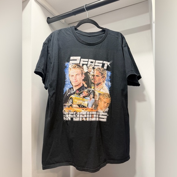 Amazon Other - Amazon Black Fast and Furious brain O’Conner/paul walker Graphic Tee
